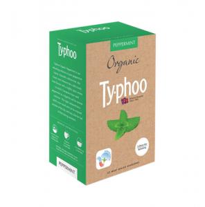 Typhoo organic peppermint heat sealed envelopes